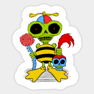 Skellebee Sticker